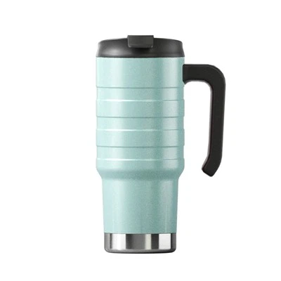 Rejsekrus i rustfrit stål med håndtag